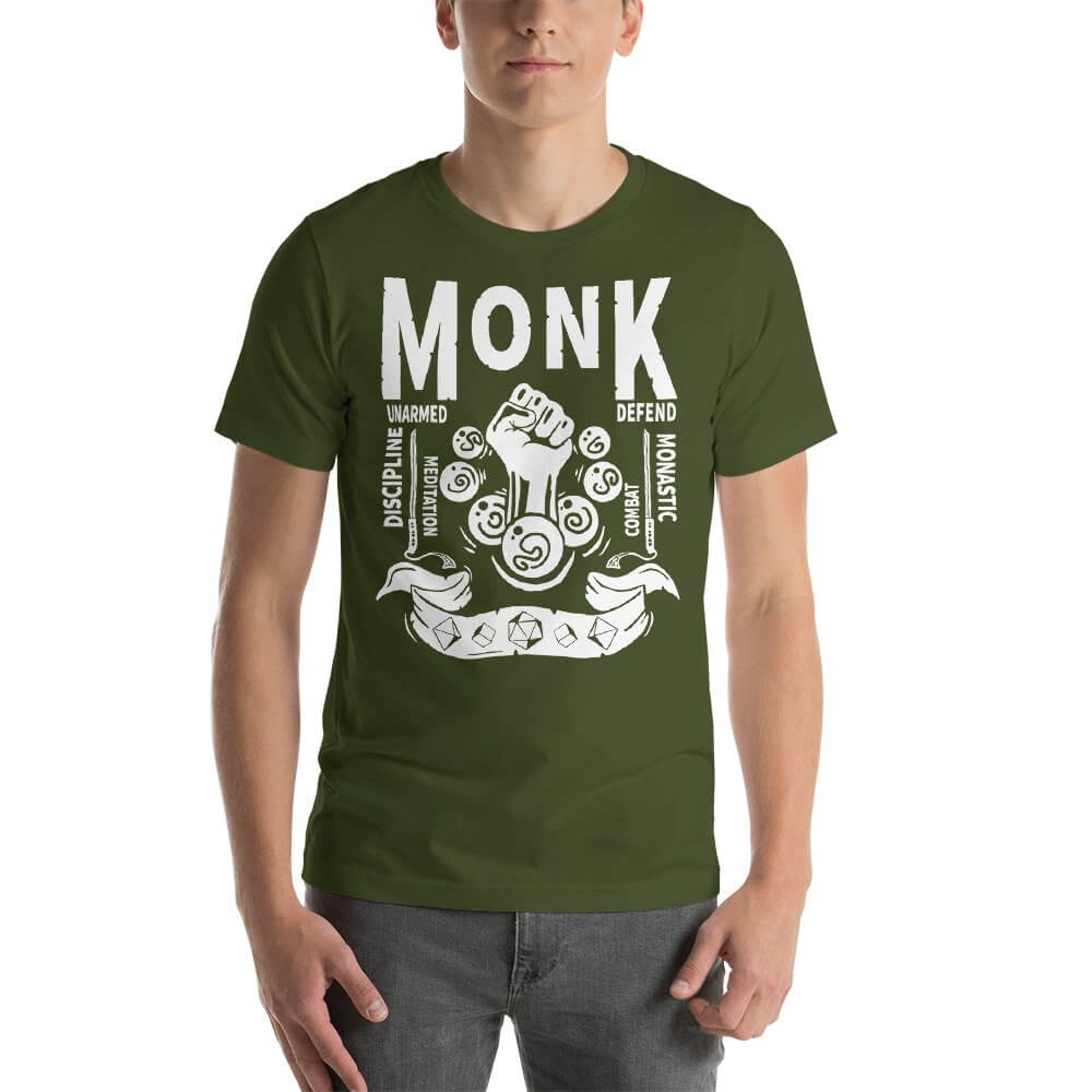 code monk t shirt