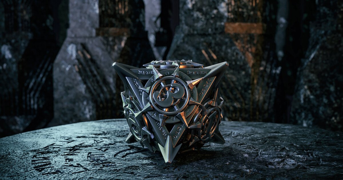 Blue Wizard Dice
